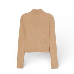 Divided by H&M Ribbed Mock Turtleneck Crop Top